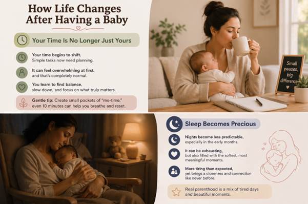 How Life Changes After Having a Baby
