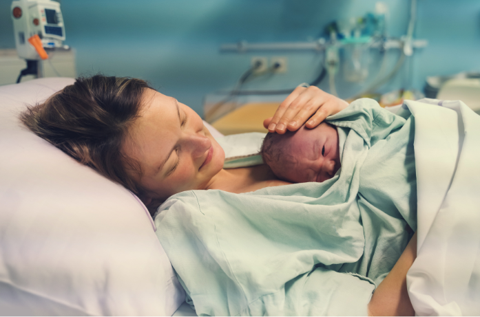 Newborn golden hour