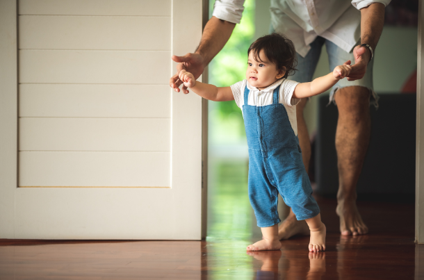 How to Teach a Baby to Walk