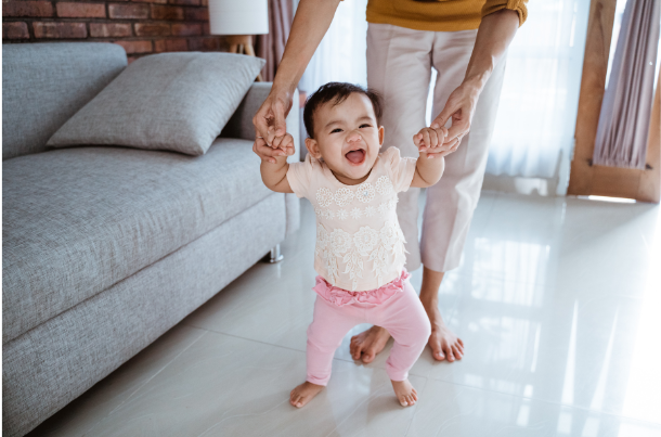 How to Teach a Baby to Walk