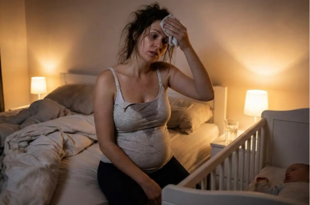 postpartum sweating